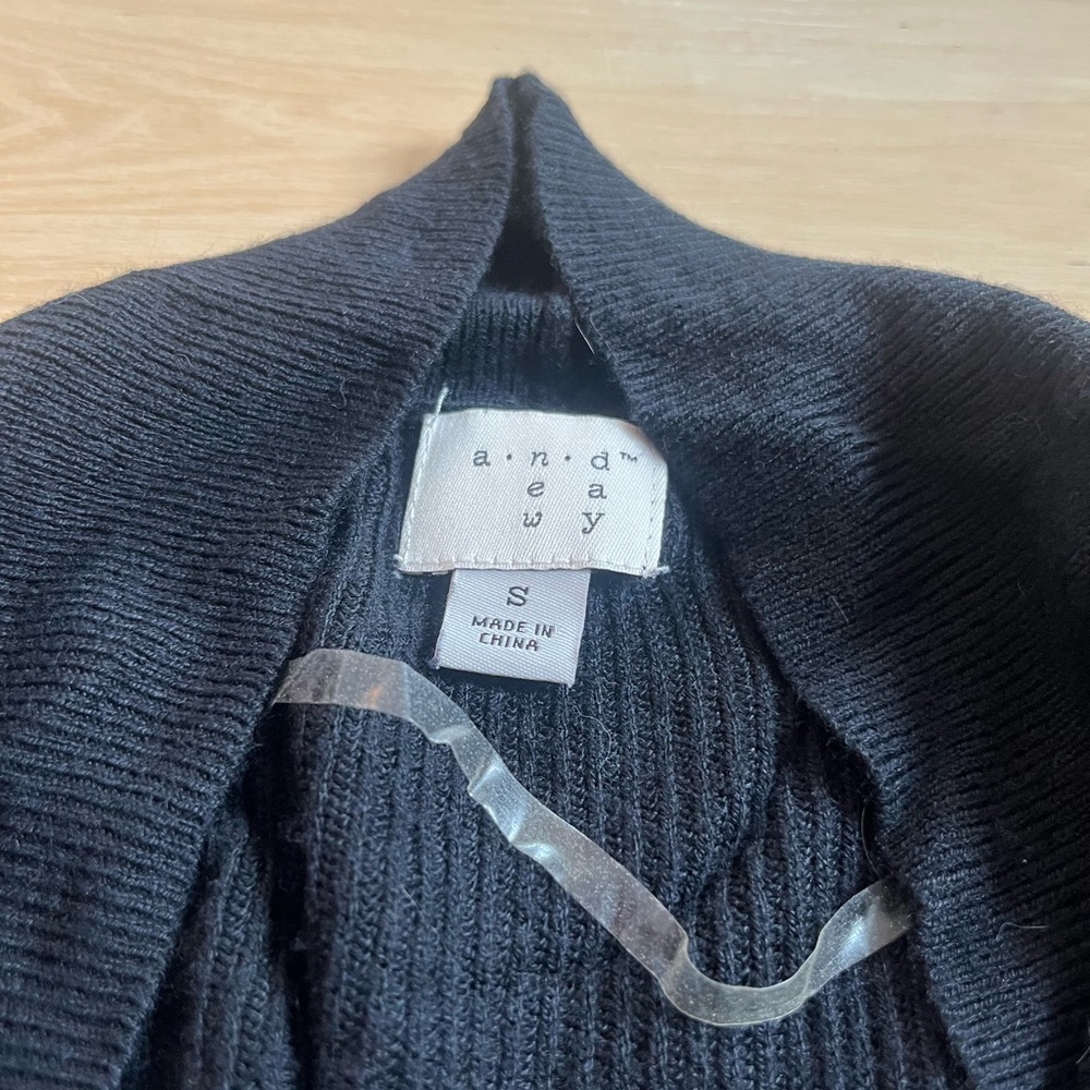 Black A New Day cardigan
